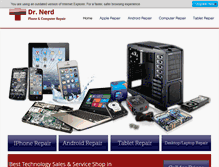 Tablet Screenshot of drnerd.net